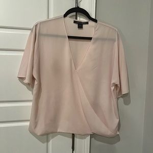 French Connection faux wrap top